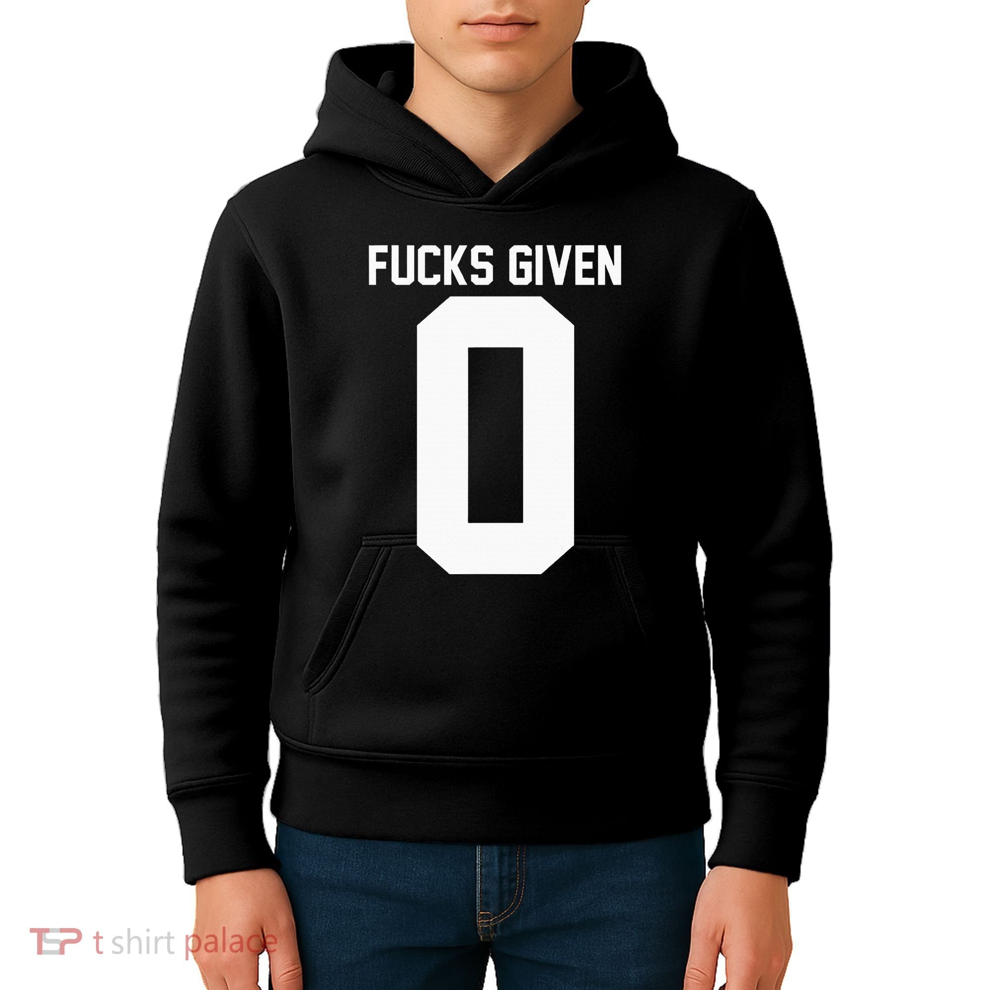 Zero Fucks Given Kids Hoodie