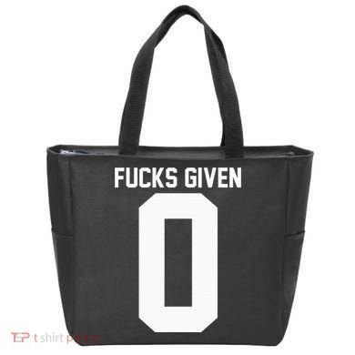 Zero Fucks Given Tote Bag