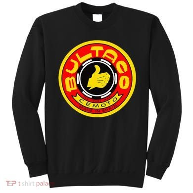 Zero Fucks Given Vintage Bultaco Motorcycle Sweatshirt