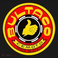 Zero Fucks Given Vintage Bultaco Motorcycle T-Shirt thumb 7
