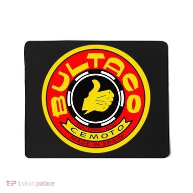 Zero Fucks Given Vintage Bultaco Motorcycle Mousepad