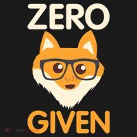 Zero Fox Given Funny Foxes Glasses Don't Care No Fox Given Pajama Set thumb 2