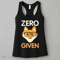 Zero Fox Given Funny Foxes Glasses Don't Care No Fox Given Women's Tank Top thumb 3