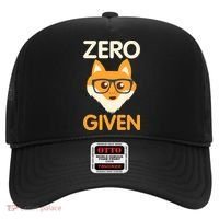 Zero Fox Given Funny Foxes Glasses Don't Care No Fox Given Hat thumb 0