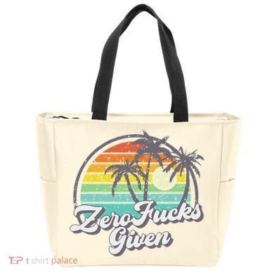 Zero Fucks Given Tote Bag