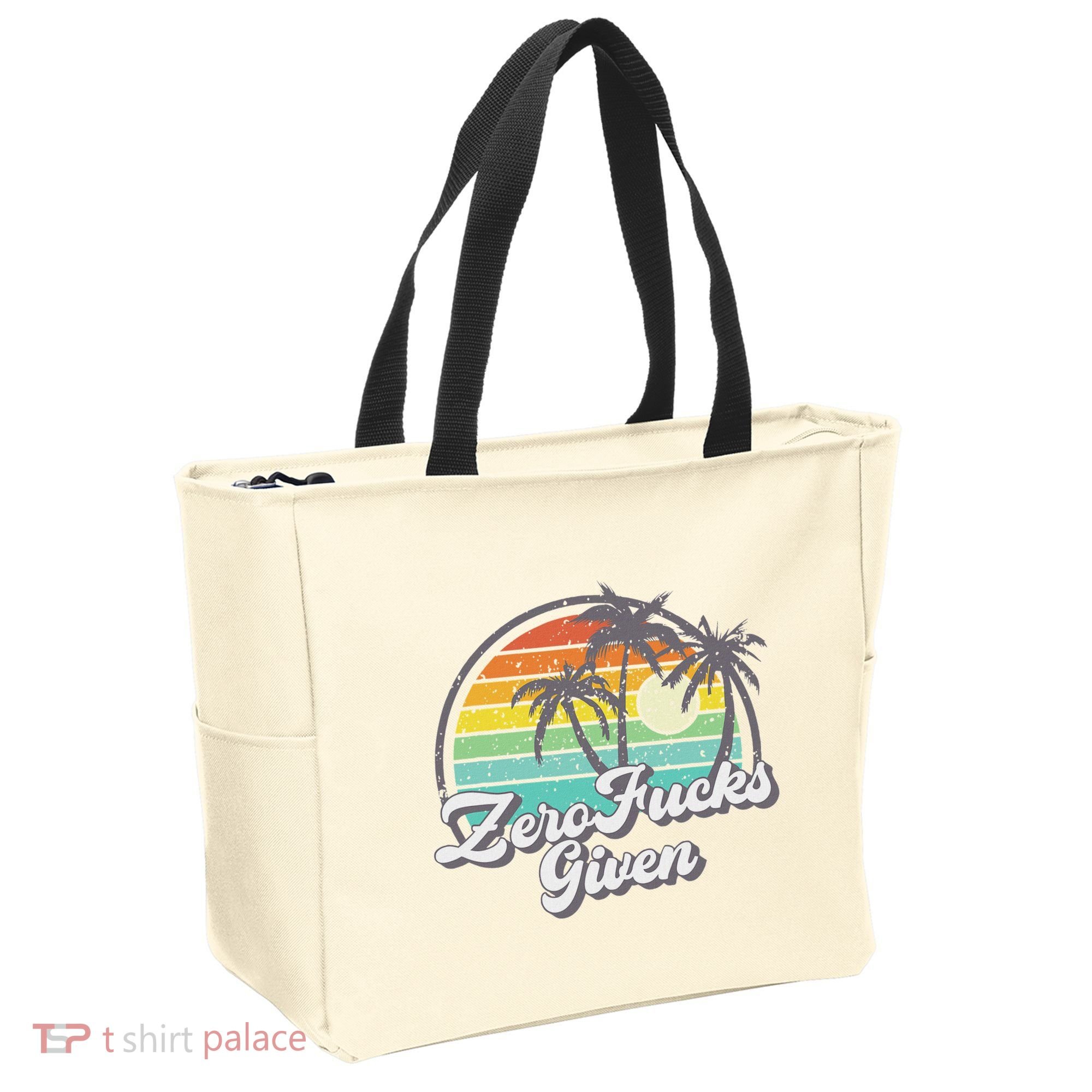 Zero Fucks Given Tote Bag