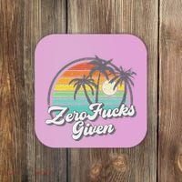 Zero Fucks Given Coaster thumb 0