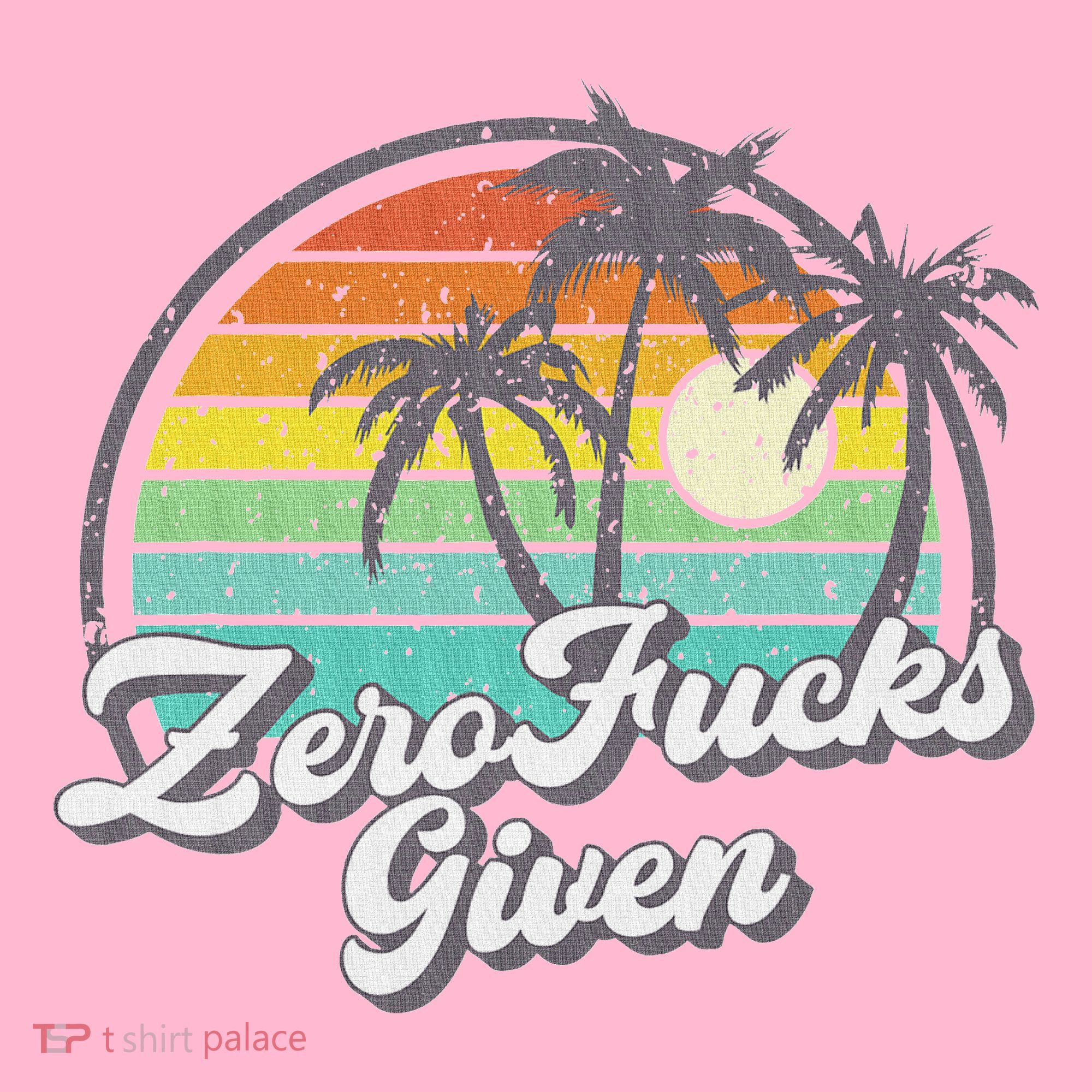 Zero Fucks Given Coaster