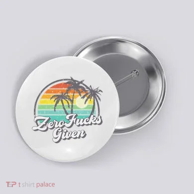 Zero Fucks Given Button
