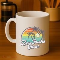Zero Fucks Given Coffee Mug thumb 4
