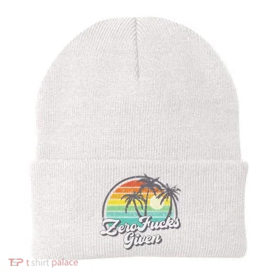 Zero Fucks Given Beanie