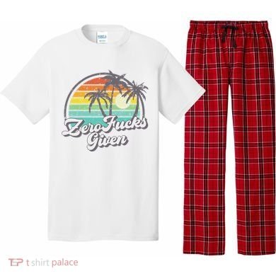 Zero Fucks Given Pajama Set