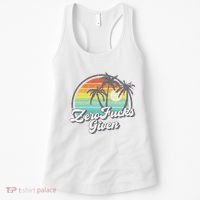 Zero Fucks Given Women's Tank Top thumb 0