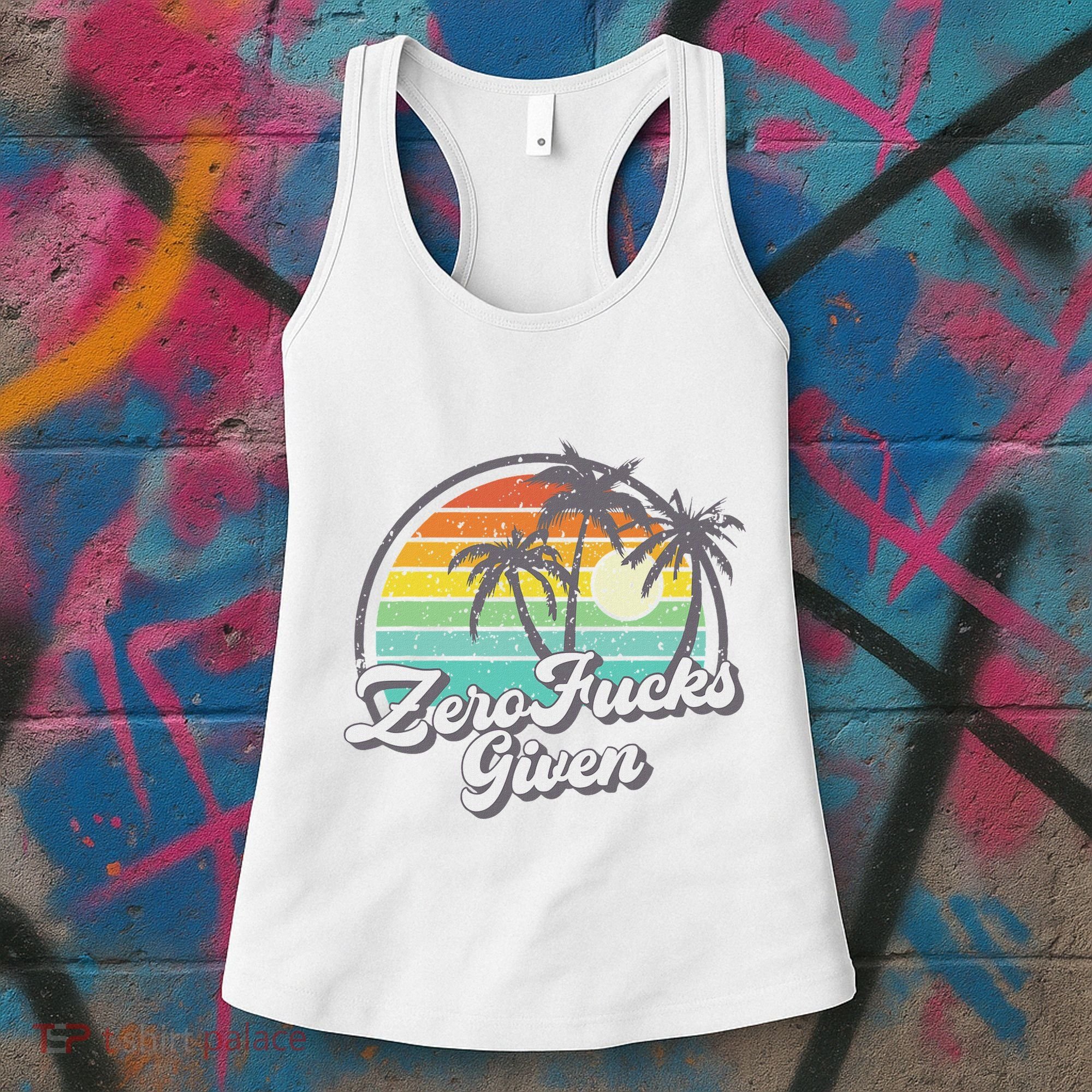 Zero Fucks Given Women's Tank Top