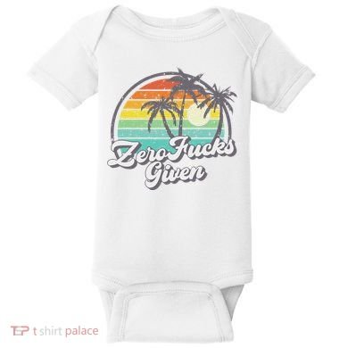 Zero Fucks Given Baby Bodysuit