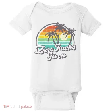 Zero Fucks Given Baby Bodysuit