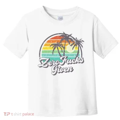 Zero Fucks Given Toddler T-Shirt