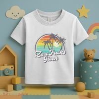 Zero Fucks Given Toddler T-Shirt thumb 3