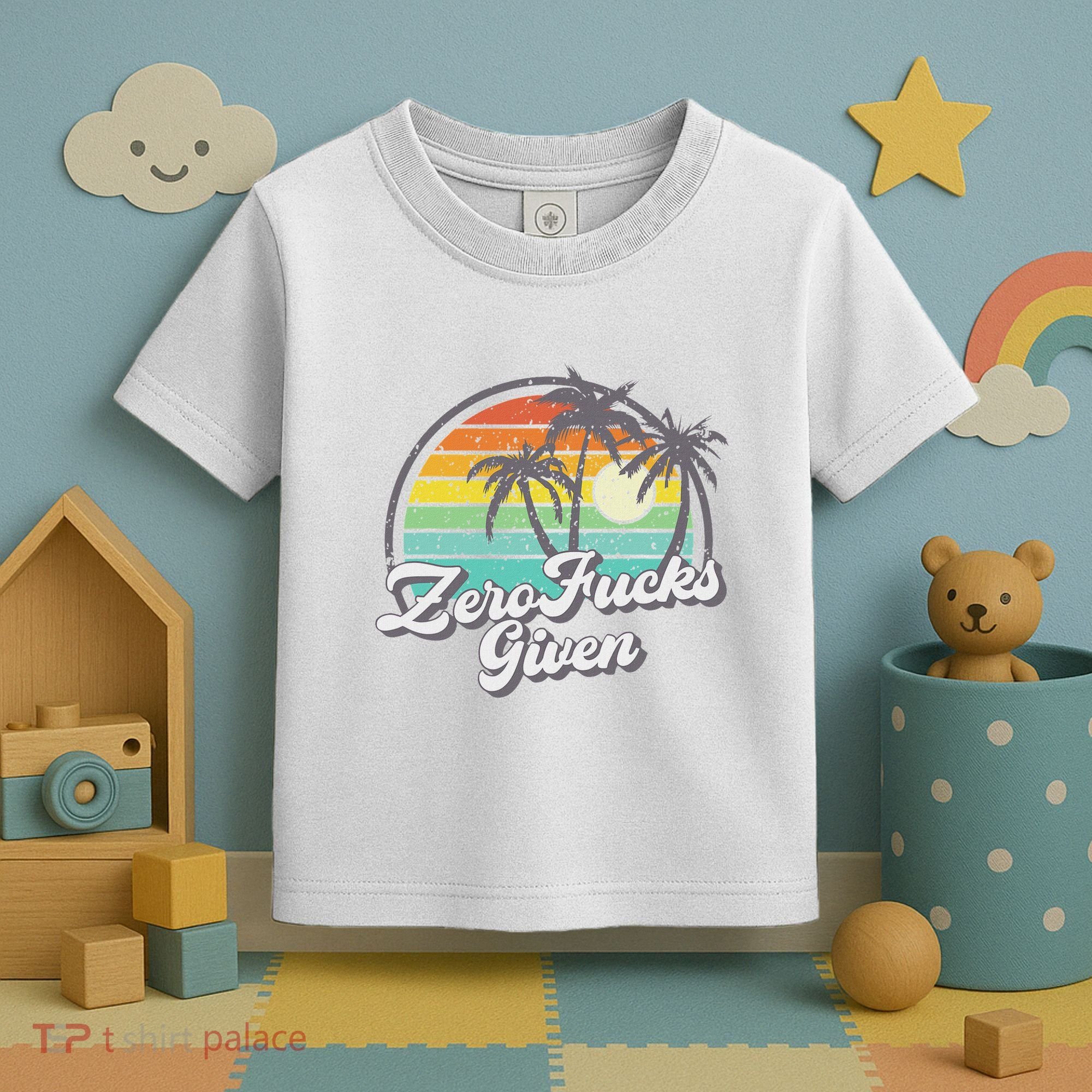 Zero Fucks Given Toddler T-Shirt