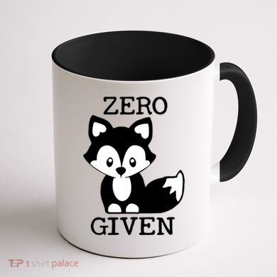 Zero Foxes Given Kawaii Little Fox Coffee Mug back