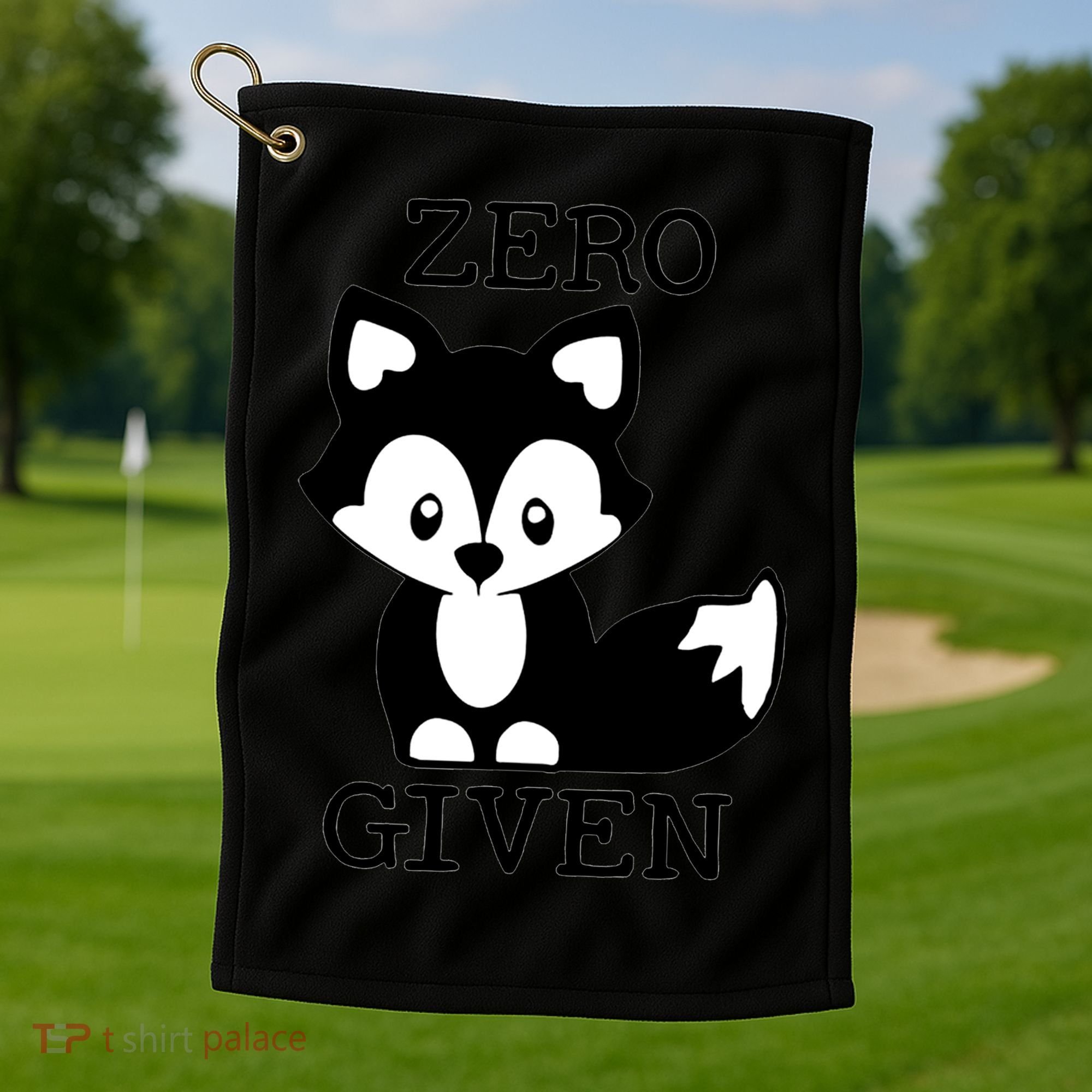 Zero Foxes Given Kawaii Little Fox Golf Towel