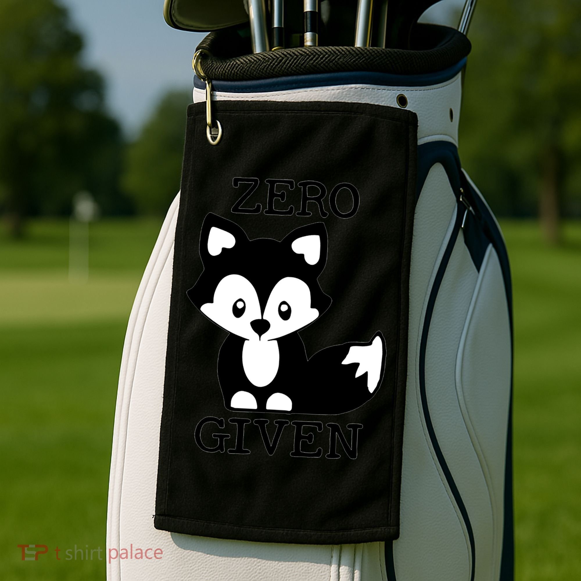 Zero Foxes Given Kawaii Little Fox Golf Towel