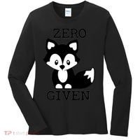 Zero Foxes Given Kawaii Little Fox Women's Long Sleeve Shirt thumb 0