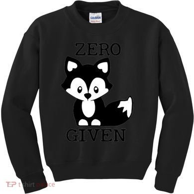 Zero Foxes Given Kawaii Little Fox Kids Sweatshirt