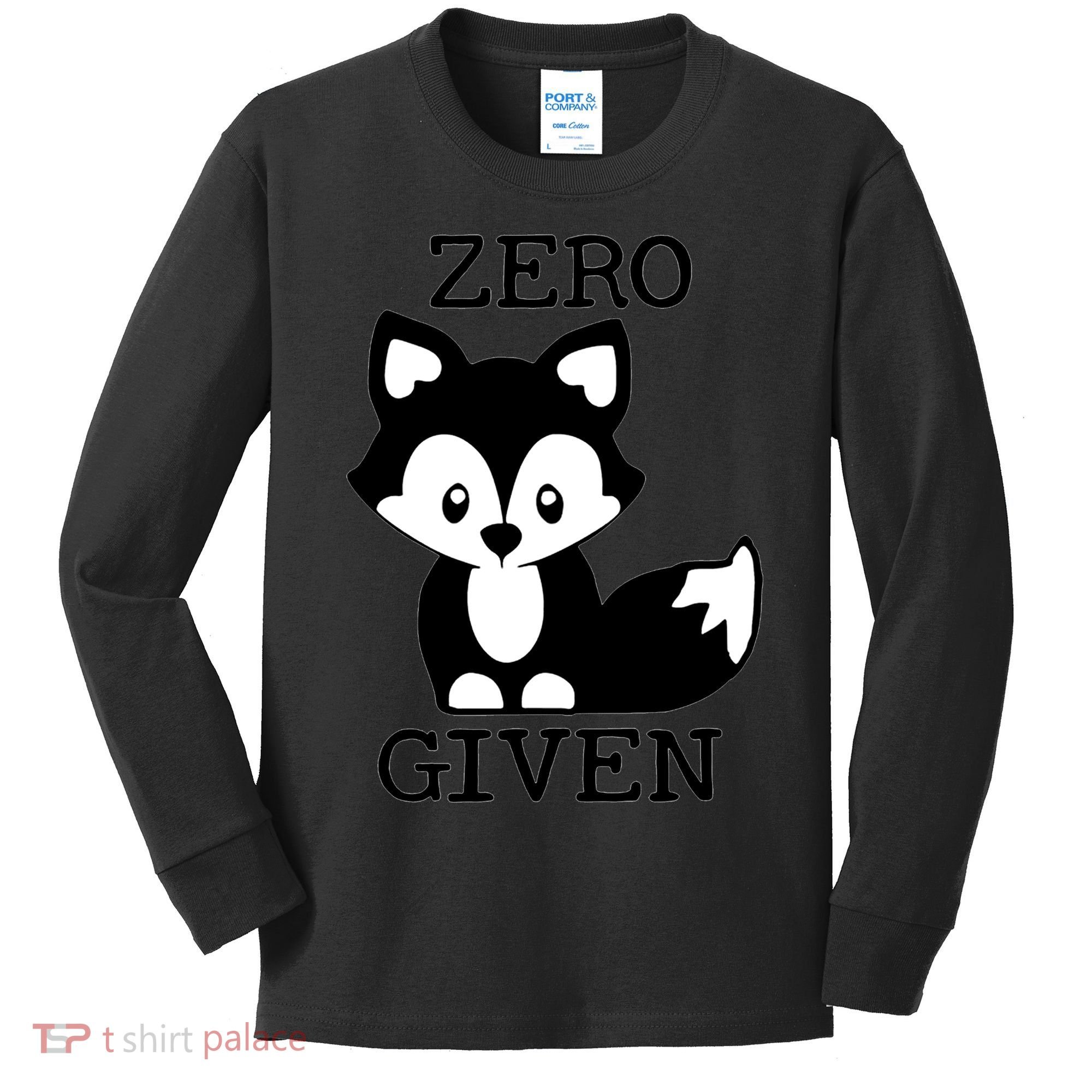 Zero Foxes Given Kawaii Little Fox Kids Long Sleeve Shirt