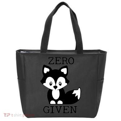 Zero Foxes Given Kawaii Little Fox Tote Bag