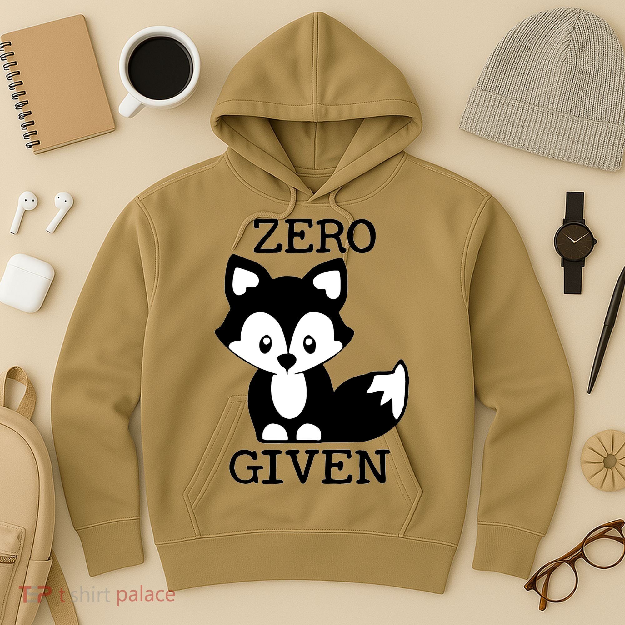Zero Foxes Given Kawaii Little Fox Hoodie