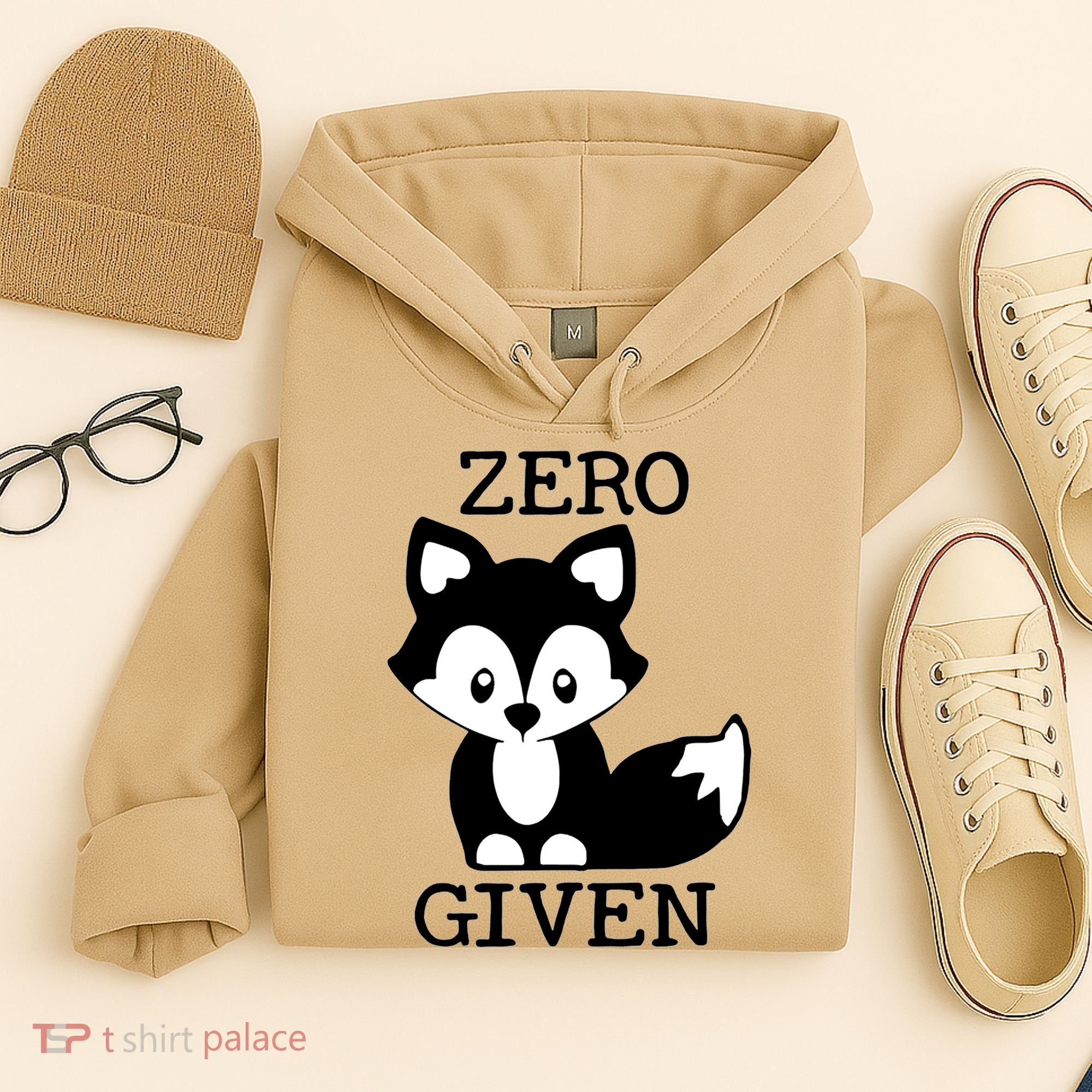 Zero Foxes Given Kawaii Little Fox Hoodie
