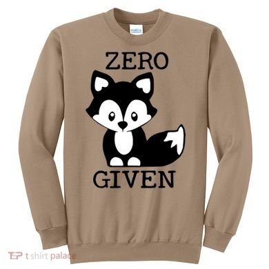 Zero Foxes Given Kawaii Little Fox Sweatshirt