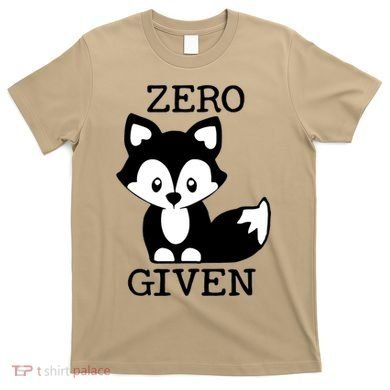 Zero Foxes Given Kawaii Little Fox T-Shirt