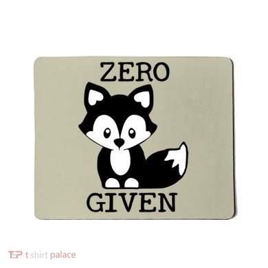 Zero Foxes Given Kawaii Little Fox Mousepad