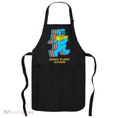 Zero Funk Given Retro Bear Boombox Apron