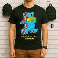 Zero Funk Given Retro Bear Boombox T-Shirt thumb 6