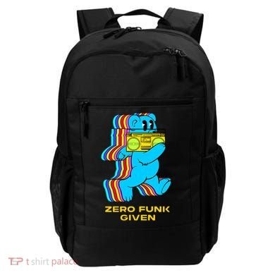Zero Funk Given Retro Bear Boombox Backpack