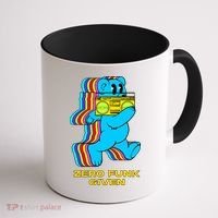 Zero Funk Given Retro Bear Boombox Coffee Mug thumb 1