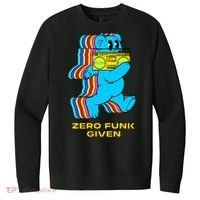 Zero Funk Given Retro Bear Boombox V.I.T. Fleece Crew Sweatshirt thumb 0
