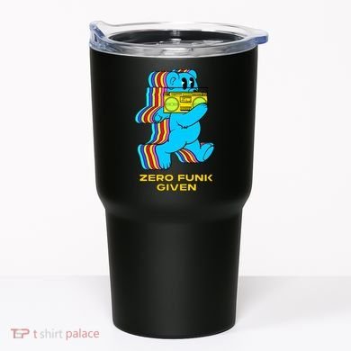 Zero Funk Given Retro Bear Boombox Tumbler