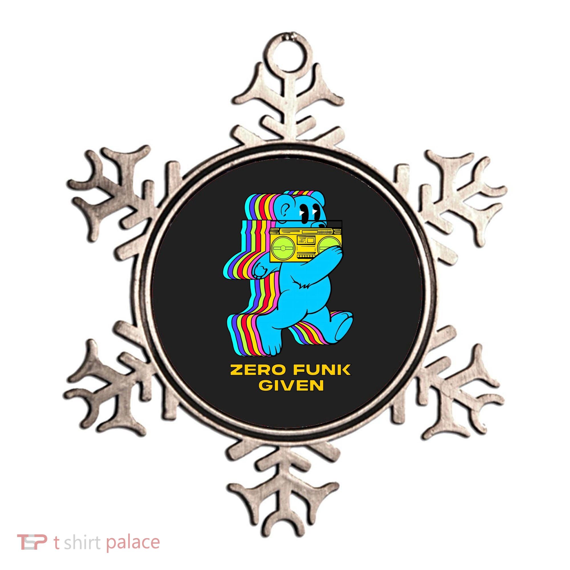 Zero Funk Given Retro Bear Boombox Ornament