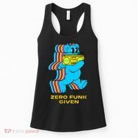 Zero Funk Given Retro Bear Boombox Women's Tank Top thumb 0