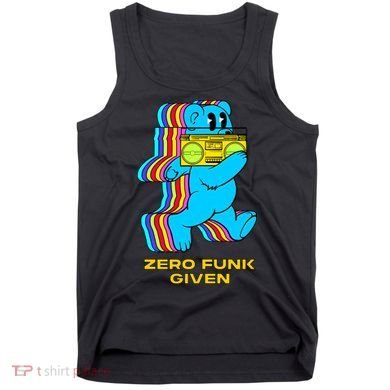 Zero Funk Given Retro Bear Boombox Tank Top
