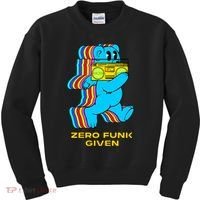 Zero Funk Given Retro Bear Boombox Kids Sweatshirt thumb 0