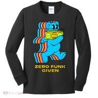 Zero Funk Given Retro Bear Boombox Kids Long Sleeve Shirt thumb 0