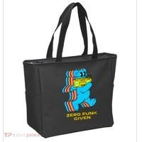 Zero Funk Given Retro Bear Boombox Tote Bag thumb 2