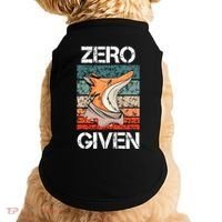 Zero Fox Given Fucks Funny Saying Gift Meaningful Gift Doggie Tank thumb 0