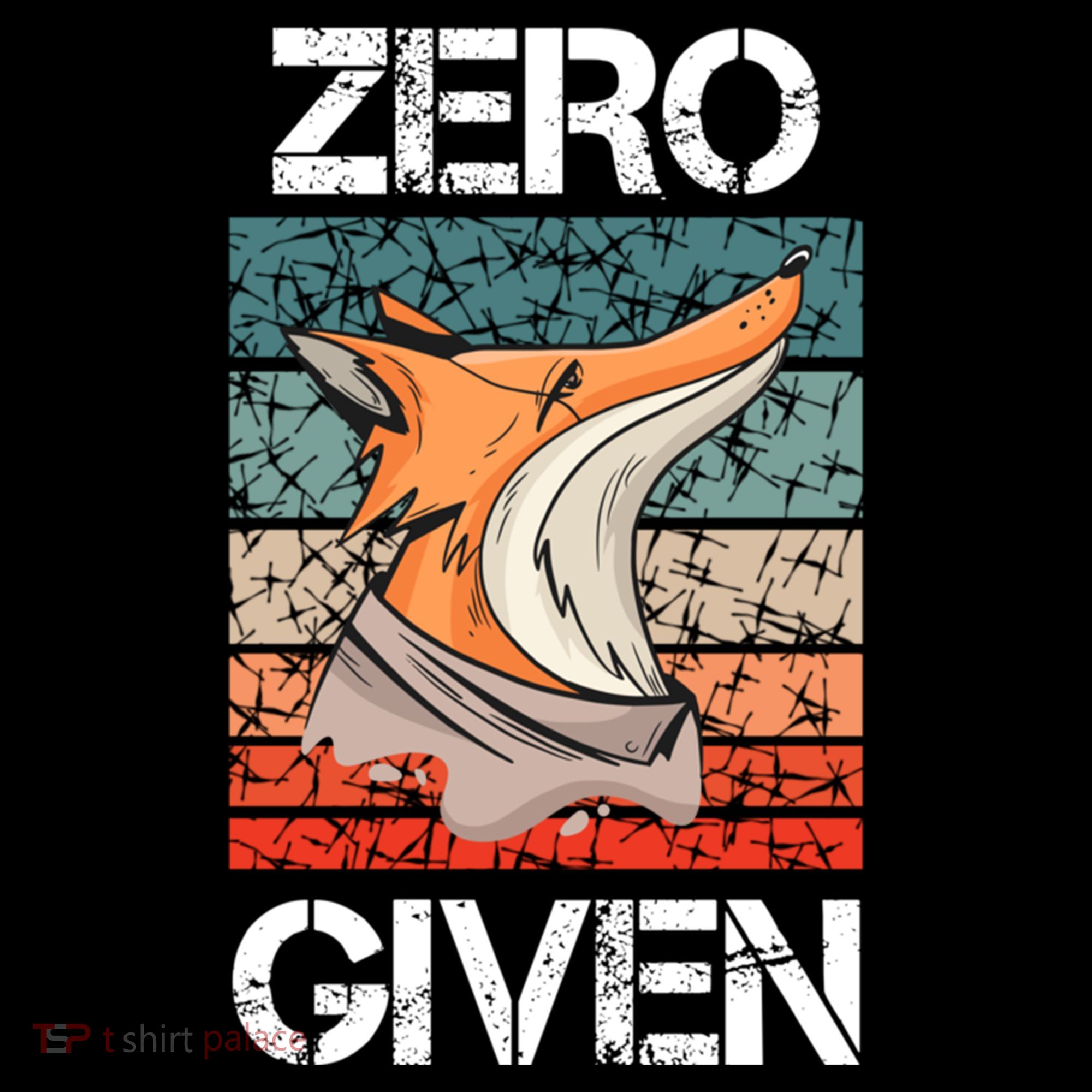 Zero Fox Given Fucks Funny Saying Gift Meaningful Gift Backpack