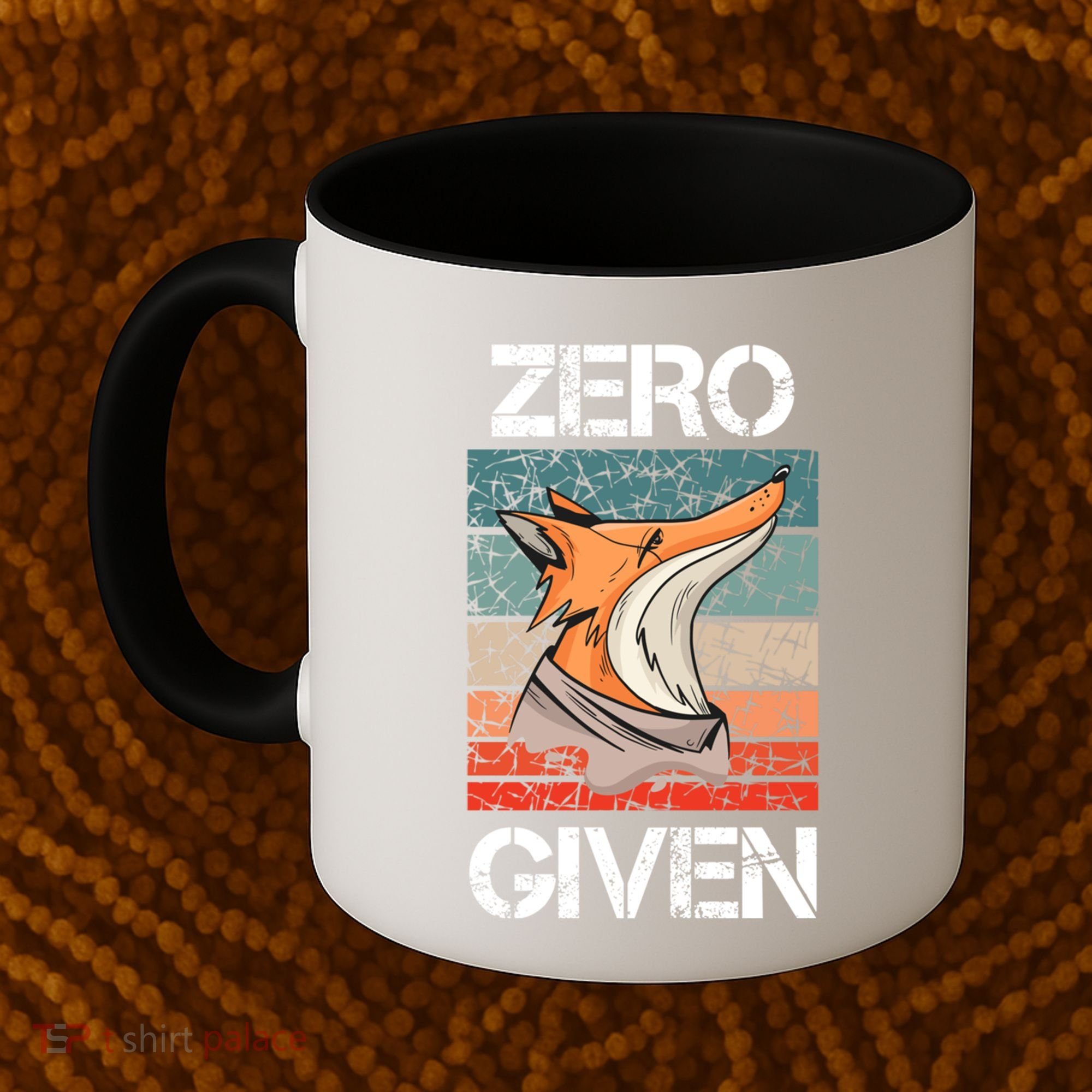 Zero Fox Given Fucks Funny Saying Gift Meaningful Gift Coffee Mug
